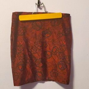 Y2K 90s Black & Red Lace Bodycon Mini Skirt – Size S/M